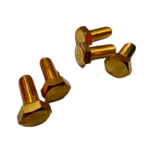 SETSCREW HEX BRASS M10X25MM