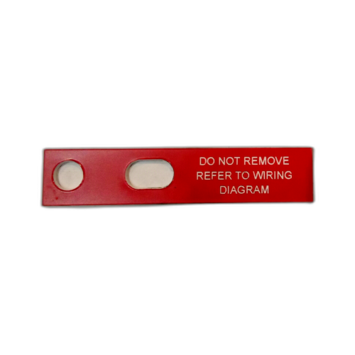 Vinyl Label Thick “Do Not Remove”