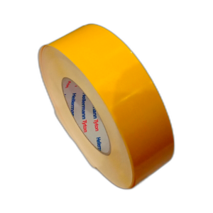 YELLOW VINYL LABEL 40mm x 50 Metres