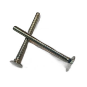M10x130 Coach Bolt BZP Grade 4.6 DIN603