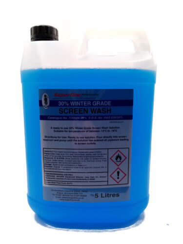 SUPERFINE MANUFACTURING SCREENWASH 5LTR
