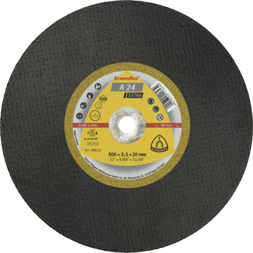 KLINGSPOR ABRASIVES DISC STONE CUT