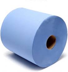 BLUE ROLL, 175MMX80M, SINGLE PLY 1 ROLL