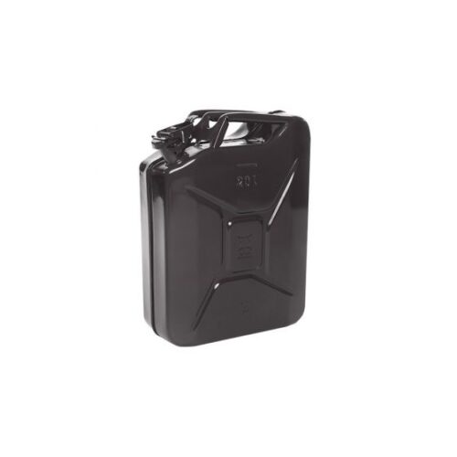JERRY CAN, ALL STEEL, BLACK 20L
