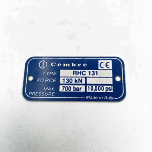METAL LABEL TG0260