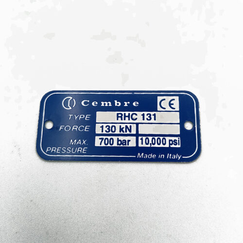 METAL LABEL TG0260
