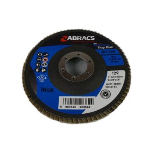 FLAP DISC 115MM X 22MM, 60 GRIT