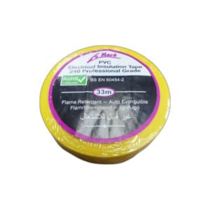 TAPE, INSULATION, YELLOW, 25MMX33M