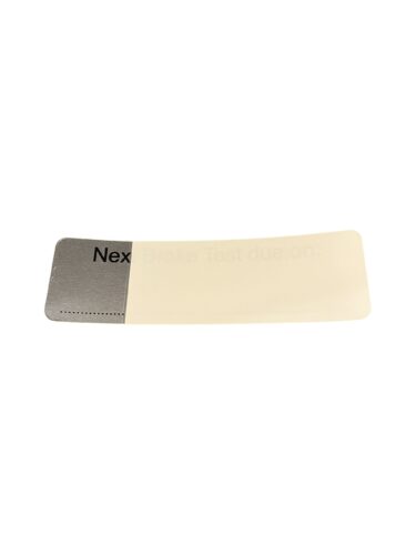 LBL003- Next Brake test Label