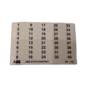 Compact Labels 1-40