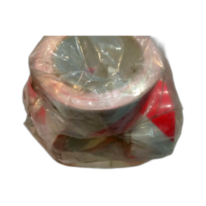RED/WHITE HAZARD TAPE