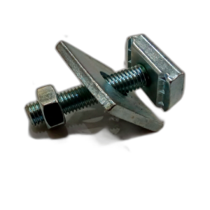 M10 X 50 STUD NUT BZP