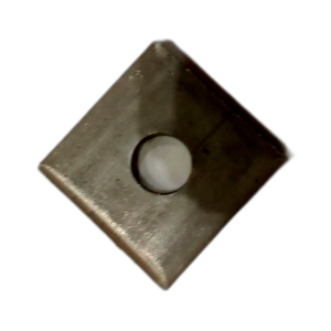 M10 40x40mm Square Washer SS