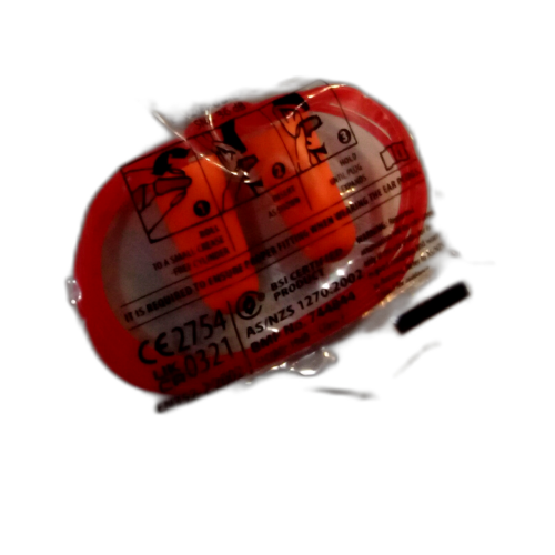 PLUG EAR CORDED PAIR PACK X 100