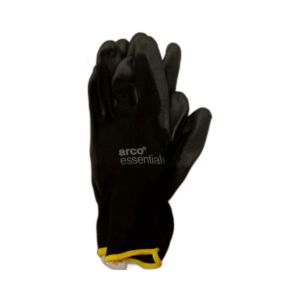 GLOVE RETRO-PU BLACK SZ 08  4131