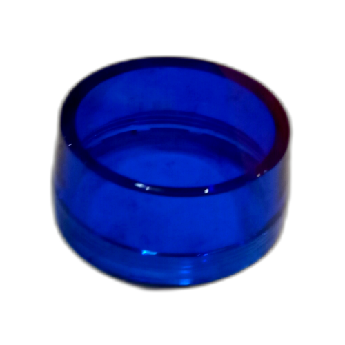 LENS CAP FOR INDICATOR BLUE D29 PLASTIC
