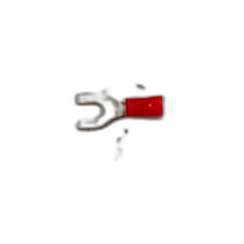 CRIMP FORK END M4 RED (BAG OF 100)