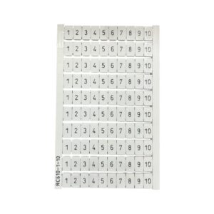 MARKER 1-10 HORIZONTAL