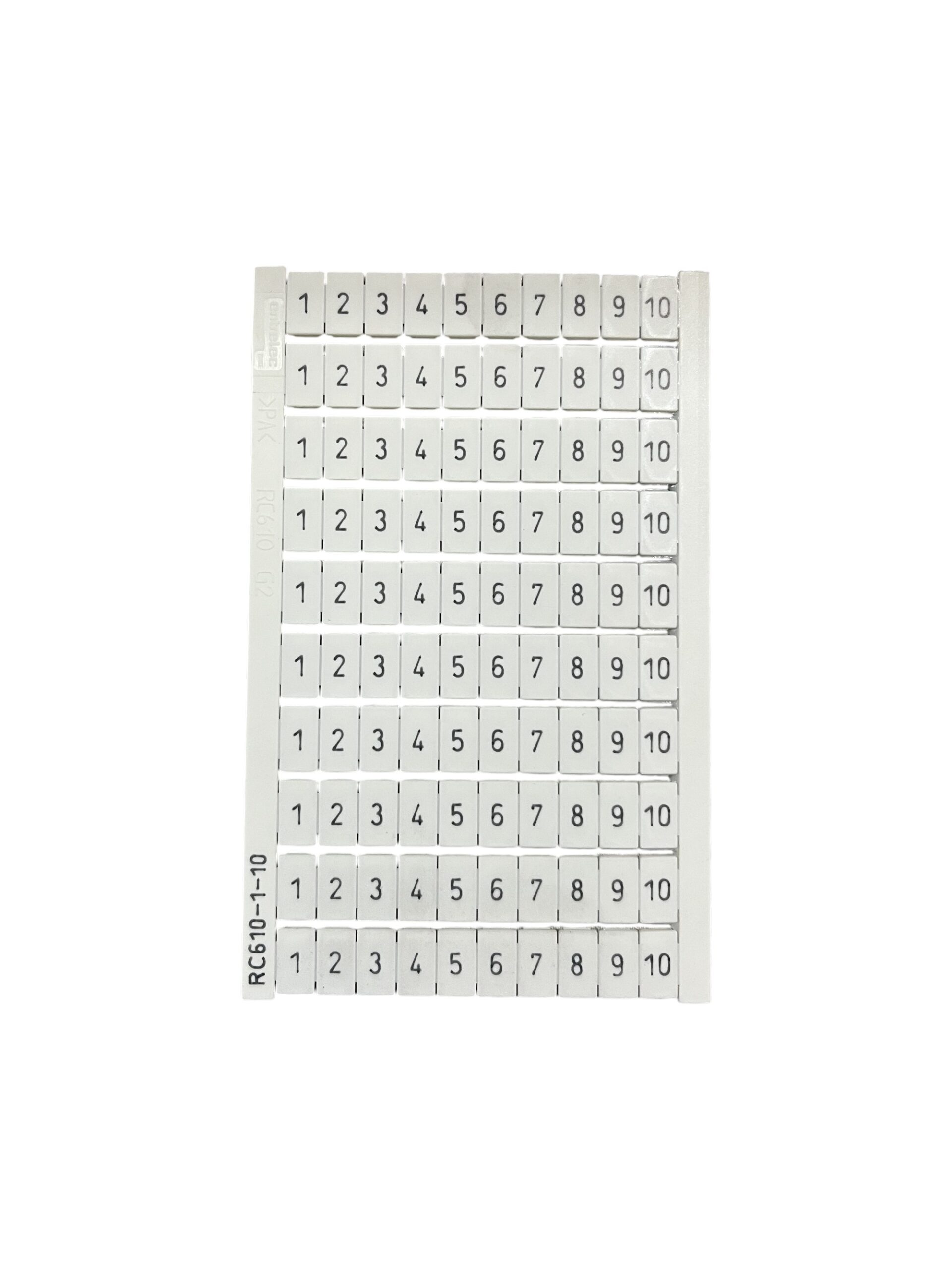 MARKER 1-10 HORIZONTAL
