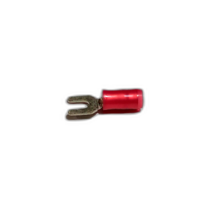 TERMINAL SPADE RED FOR M3.5 STUD