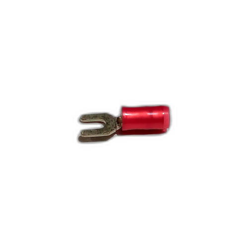 TERMINAL SPADE RED FOR M3.5 STUD
