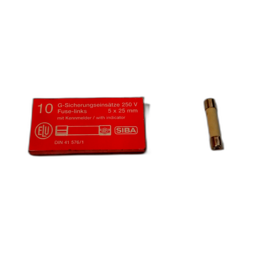 FUSE 4A 5X25 YELLOW CART-LNK