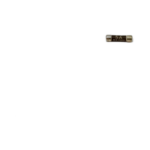 FUSE 5A 6.3X25 BLK  CART-LNK