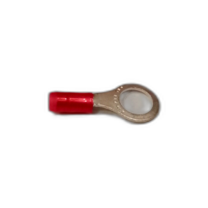 TERMINAL CRIMPED R/T M8 RED