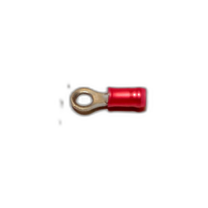 TERMINAL, CRIMP, M4(4BA) RED PACK OF 100