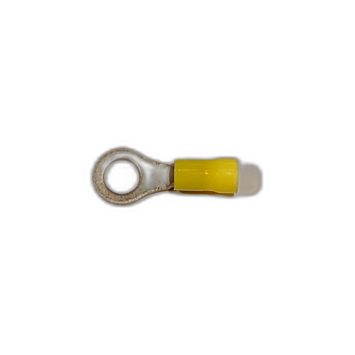 TERMINAL CRIMP R/TM8(5/16) YELLOW PK 100