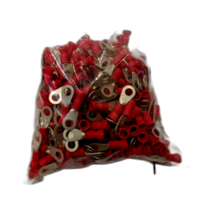 TERMINAL CRIMP  M8(5/16) RED PACK OF 100