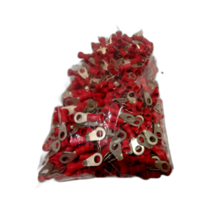 TERMINAL CRIMP  M8(5/16) RED PACK OF 100
