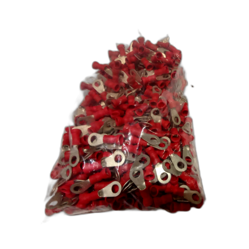 TERMINAL CRIMP  M8(5/16) RED PACK OF 100