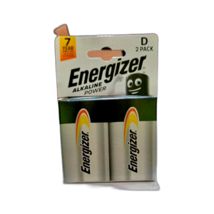 BATTERY 1.5V ROUND (R20S). PACK OF 2