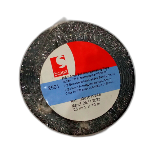 TAPE BLACK 25MM X 10 M