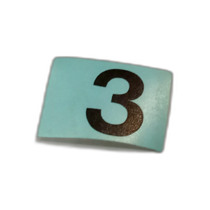 NUMERAL '3', INTERNAL CARRIA