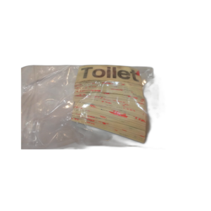NOTICE 'TOILET', PRESS SENSE