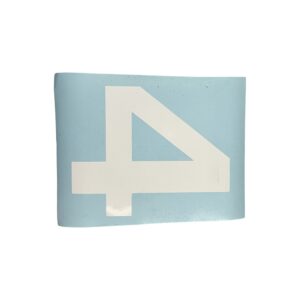 NUMERAL '4', PRESSURE SENSIT