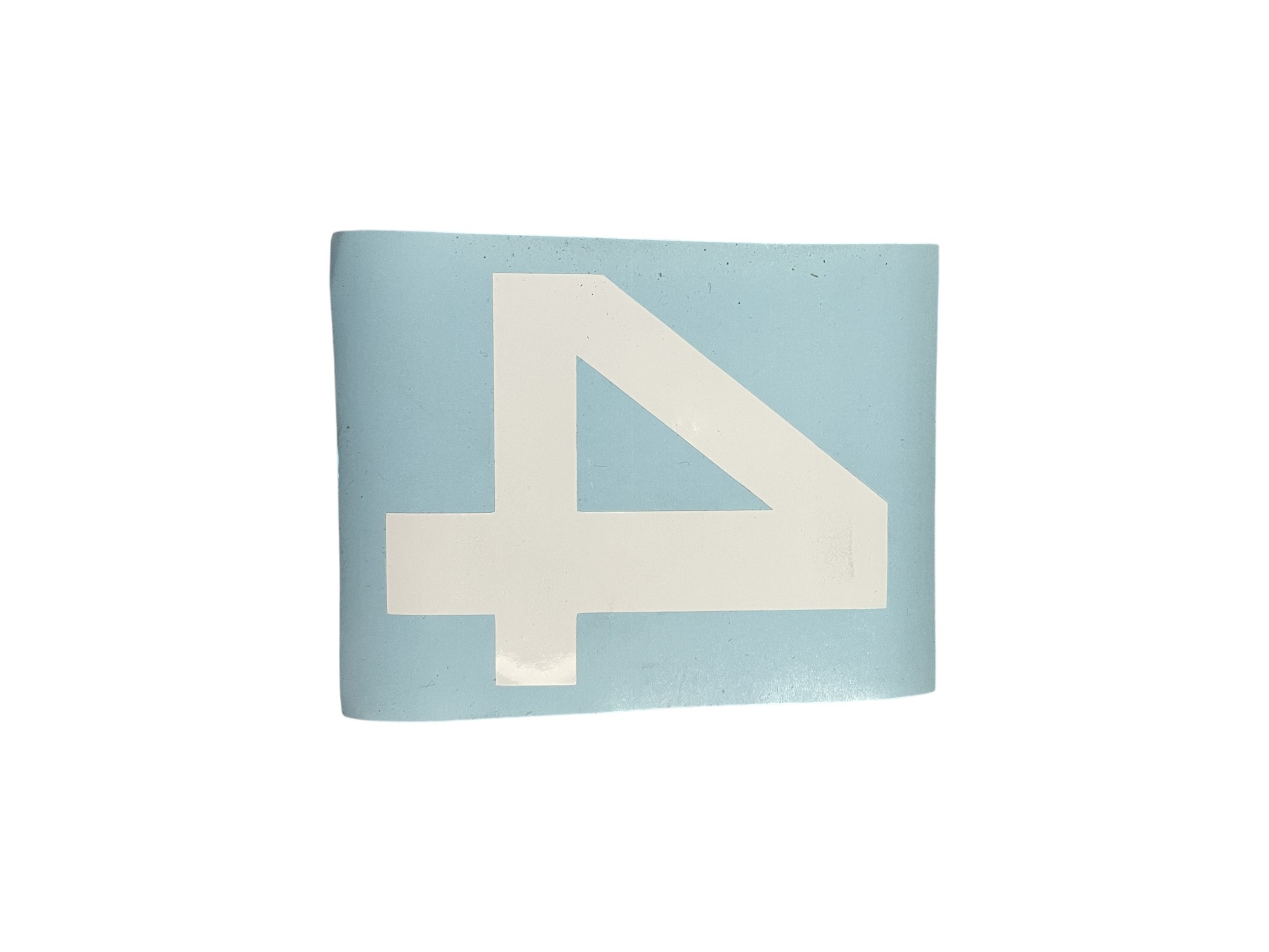 NUMERAL ‘4’, PRESSURE SENSIT