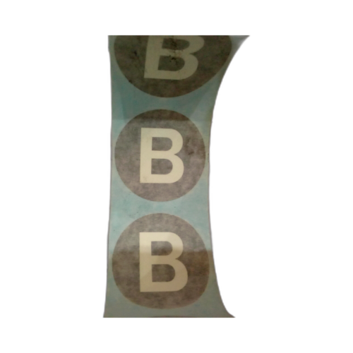 LABEL LETTER B SELF ADHESIVE 58MM DIA