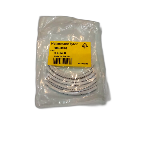 CABLE MARKER, PRE-PRINTED ‘4’