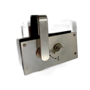 LOCK TOILET DOOR.