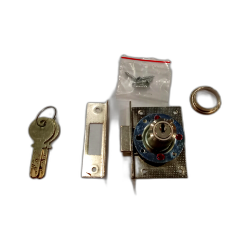 LOCK, HIGH SECURITY. CABINET – NICKEL