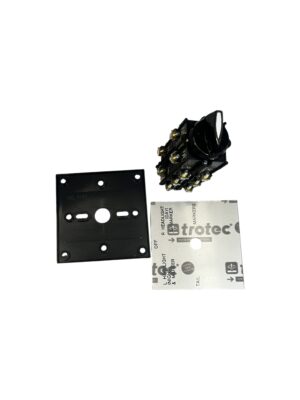 SWITCH ROTARY 5 POSITION C/W KNOB