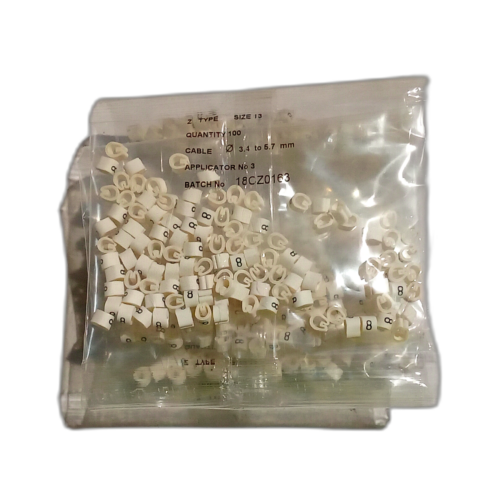 CBLE MKR,Z13 WH/BLK,”8″
