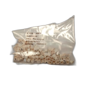 CBLE MKR,Z15 WH/BLK,"9" PACK OF 100