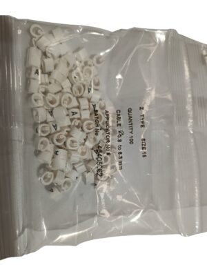 CBLE MKR,Z15 WH/BLK,"A" PACK OF 1000