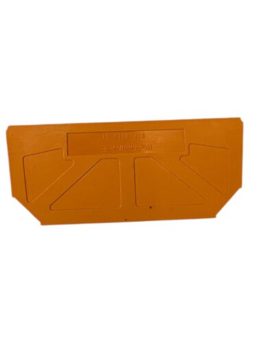 PLATE END ORANGE