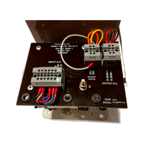 TRANS/RECT 110/50-60V DC  3A