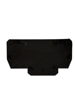 TERMINAL BLOCK BLACK END SEC